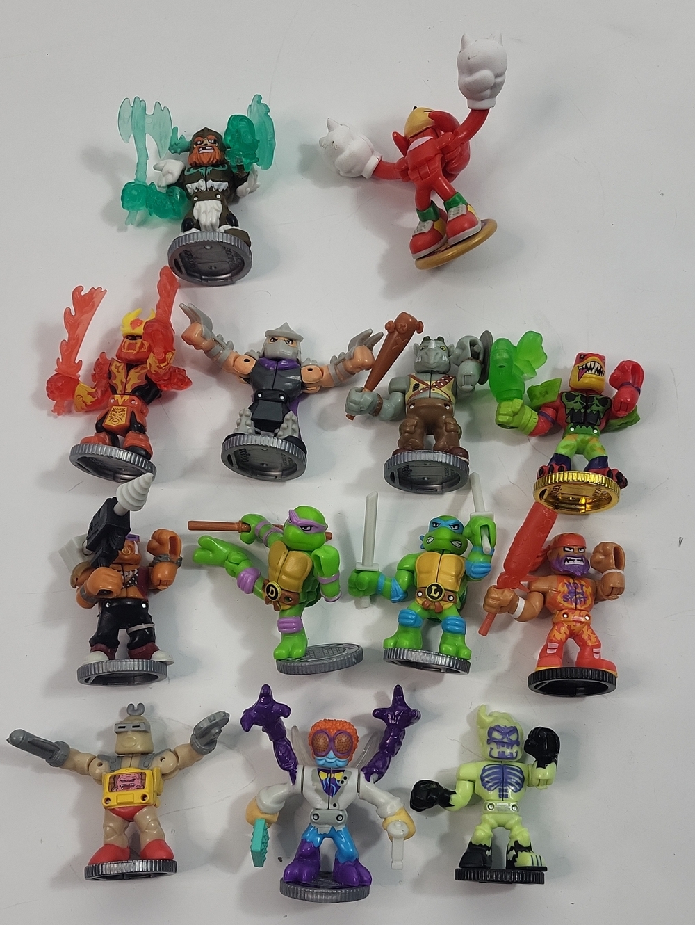 Legends of Akedo Warriors Collectible Set 13 Figures Toy Lot